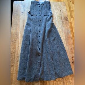 Denis made in Italy children’s clothes 2 dresses dress wool blend coat dress EUC